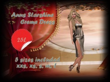 Anns Starshine Dress Creme