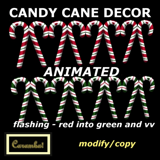candy cane decor (animated) - mod/copy