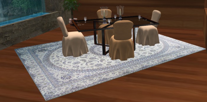 Persian Fine Nain Ivory Wool/ Silk Rug(hand-knotted textured)