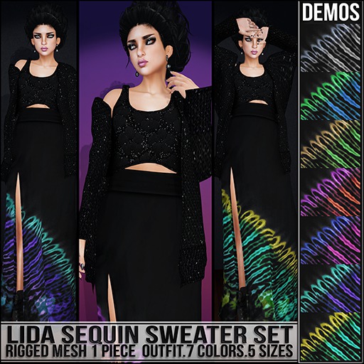 :::Sn@tch Lida Sweater Set (All Colors/Sizes-COPY):::