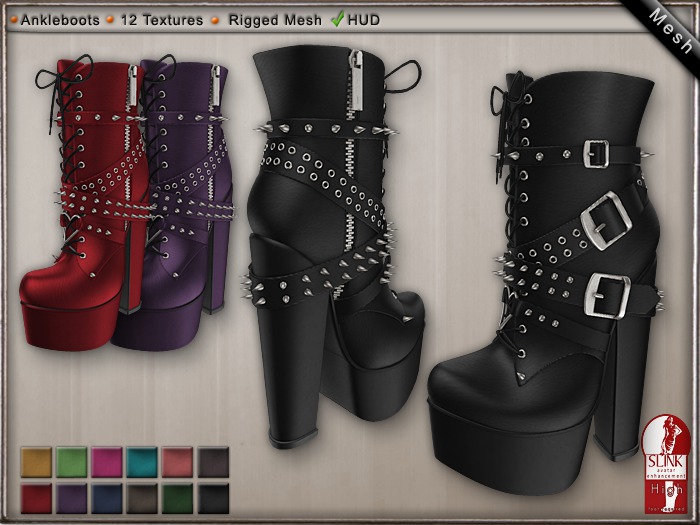 DN Mesh: Butters Ankleboots [DEMO]