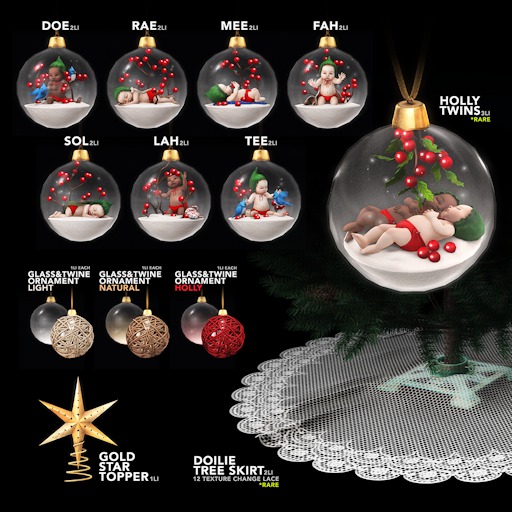 !Ohmai: Doilie Tree Skirt [unpack!] RARE