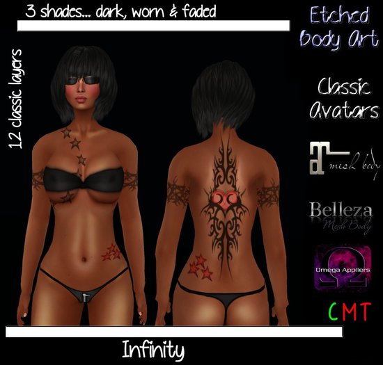 Infinity Tattoo With Appliers