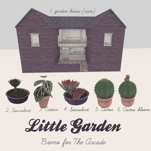 [Breno] Little Garden House RARE