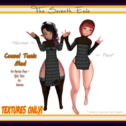 The Seventh Exile: Causal Tunics Mods - Heavy G