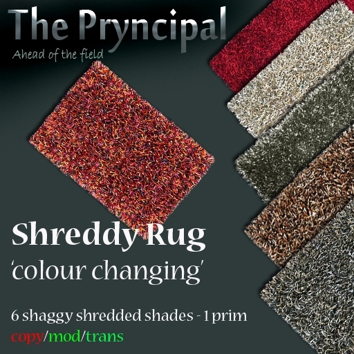 Pryncipal Design Company - Shreddy Shaggy Rug