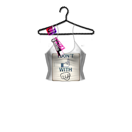 -VIBE-???IDFWY Lace Back Tank