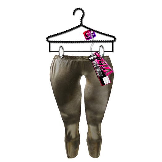 -VIBE-Gold Metallic Leggings