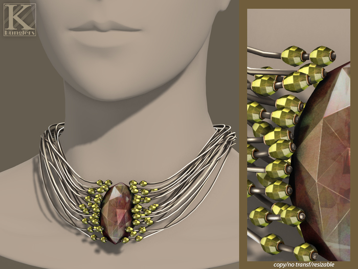(Kunglers) Elwen necklace - Quartz