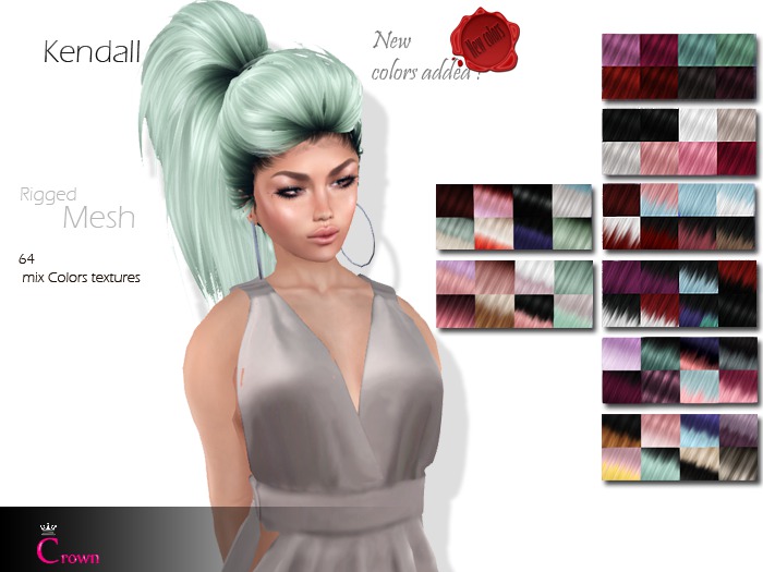.::Crown::. Long Hair "Jasmin" DEMO V2.0