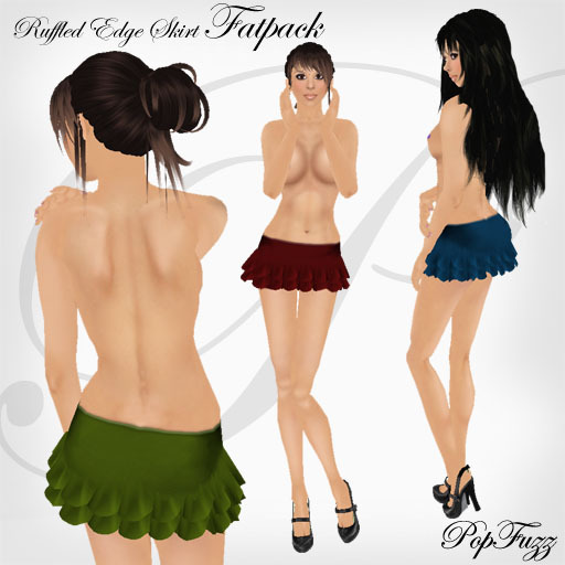 PopFuzz - Ruffled Edge Skirts Fatpack 