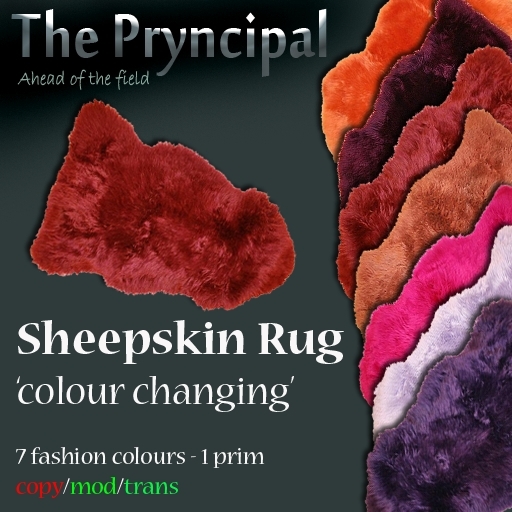 Pryncipal Design Company - Fashion Sheepskin Rug