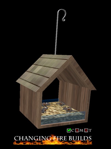 AP - Hanging Chipmunk Feeder Peanut House Style 3
