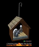 AP - Hanging Grey Squirrel Feeder Peanut House Style 2
