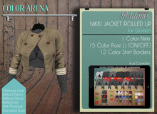 Addams - Mesh Jacket Roller Up & Shirt Nikki - Arena