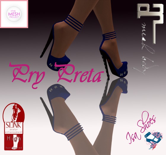 Isa's Shoes Pry Preta