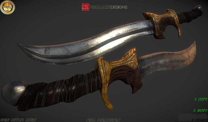 FANTASY DAGGER FULL PERM