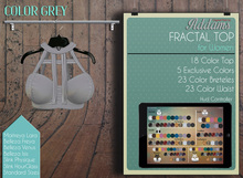 Addams // Fractal Top // Grey