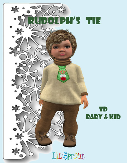 RUDOLPH'S TIE BOXED