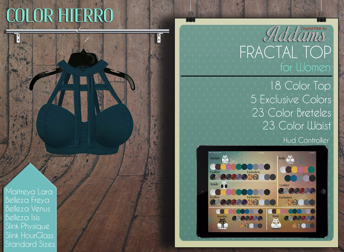 Addams // Fractal Top // Hierro