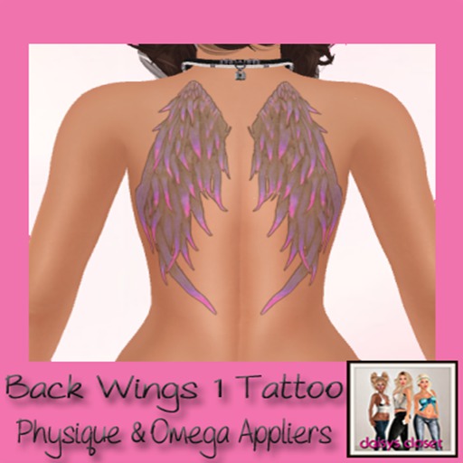 *DC - Back Wings 1 Tattoo Boxed*