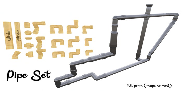 *Diesel Magic* pipe set maps