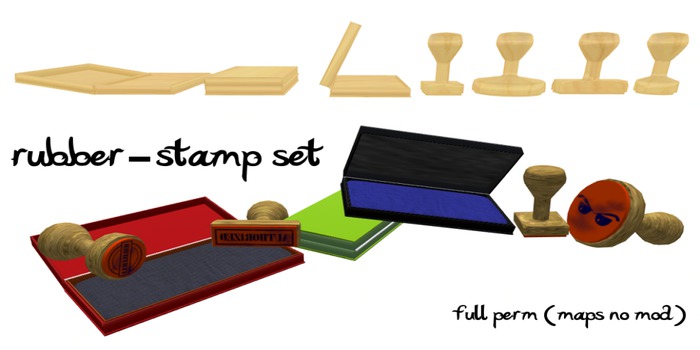 *Diesel Magic* rubber-stamp set
