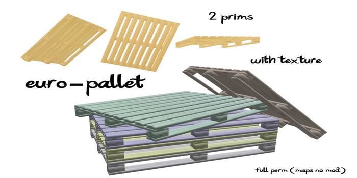 *Diesel Magic* euro-pallet maps with texture