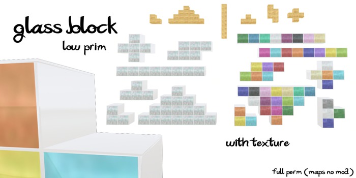 *Diesel Magic* glass block maps with texture