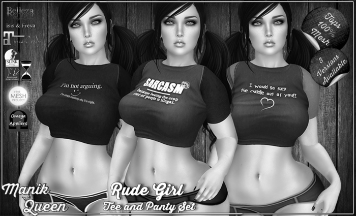 MANIK QUEEN - Rude Girl - DEMO *Top Only*
