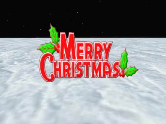 MERRY CHRISTMAS HOLLY LEAVES BANNER/SIGN