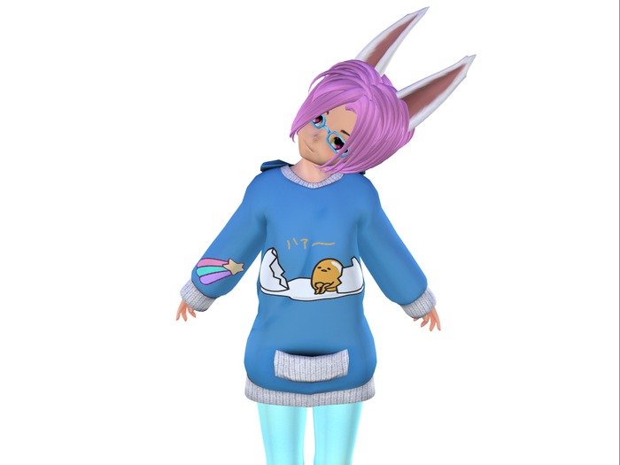 [LAG] Eggie - Kemono Bunbun Hoodie Mod