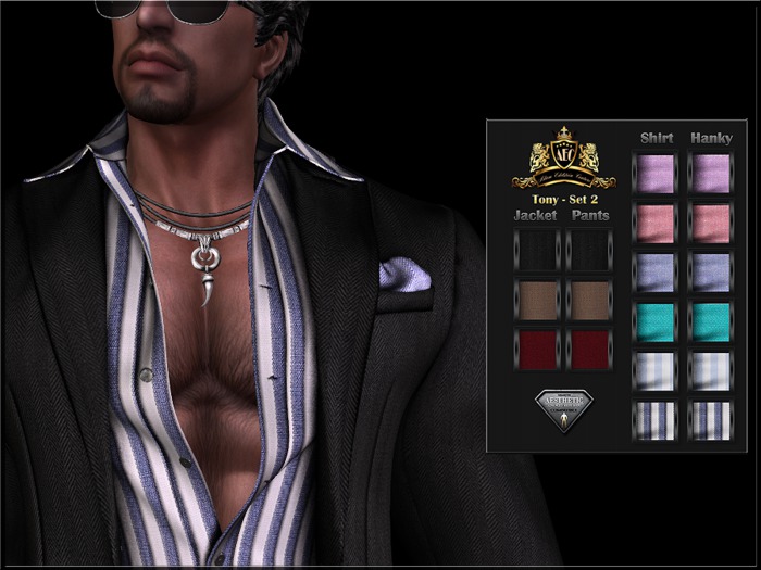 !AEC! AESTHETIC TONY - Casual Suit for men - SET 2