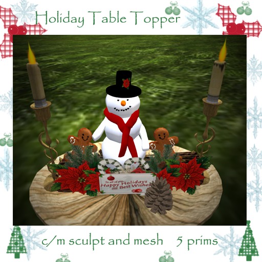 Holiday Table Topper