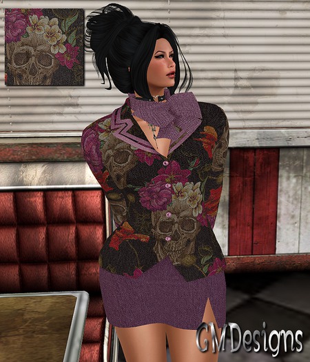 GMDesigns Gothic Hostess Outfit