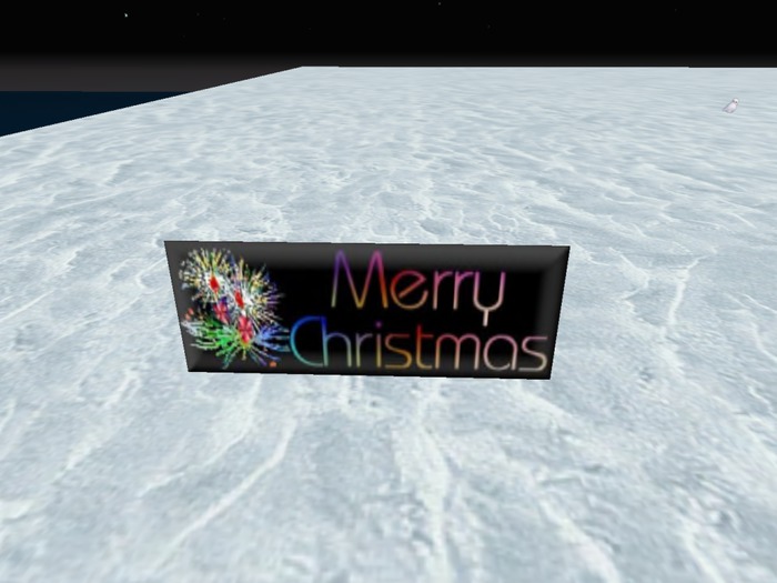 Merry Christmas banner! black
