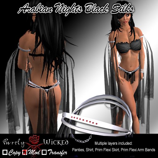 SSC Arabian Nights Black Silks