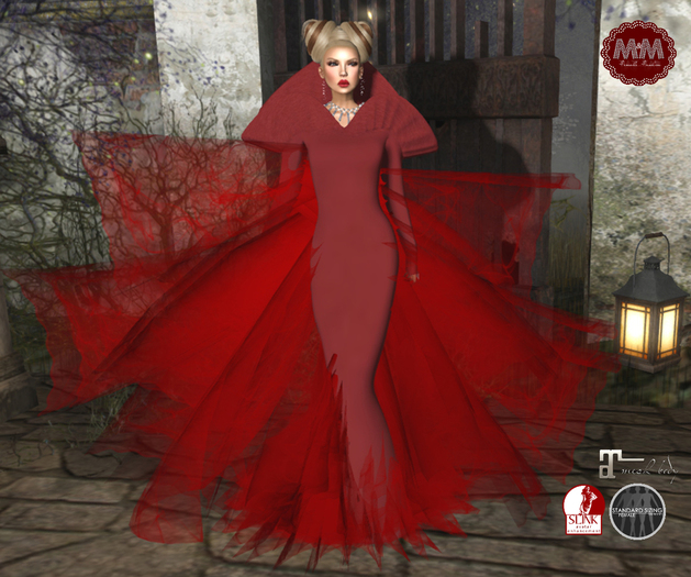 M&M-OKA DRESS MESH
