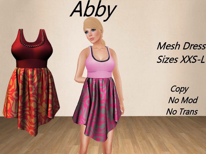 Abby Dress Red