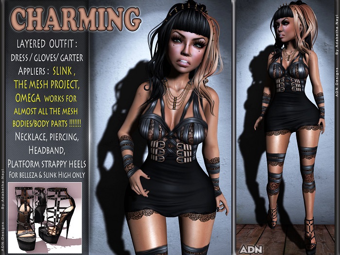 [ADN] CHARMING (Appliers Incl)(Wear to Unpack )