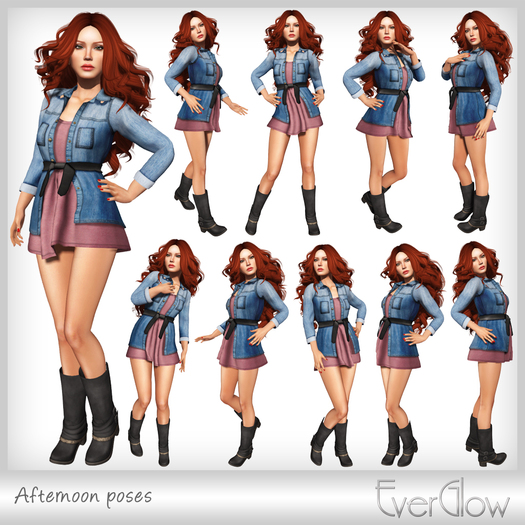 *EverGlow* - Afternoon poses