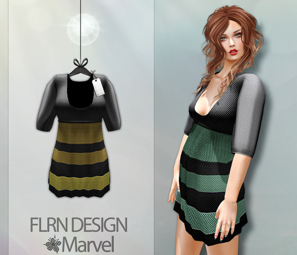 [FLRN] Marvel Dress Yellow