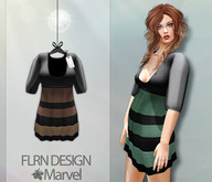 Marvel Dress Brown