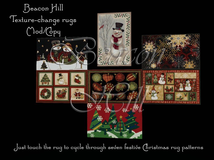 Beacon Hill - Texture-change Christmas Rug