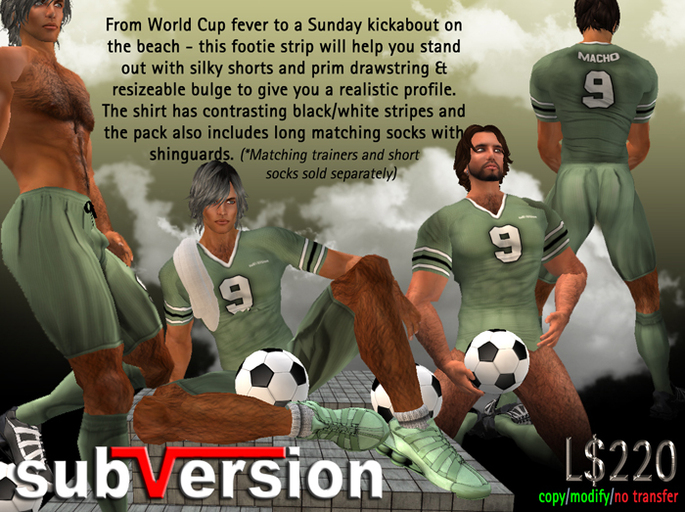 .~subVersion~. FOOTBALL KIT KHAKI