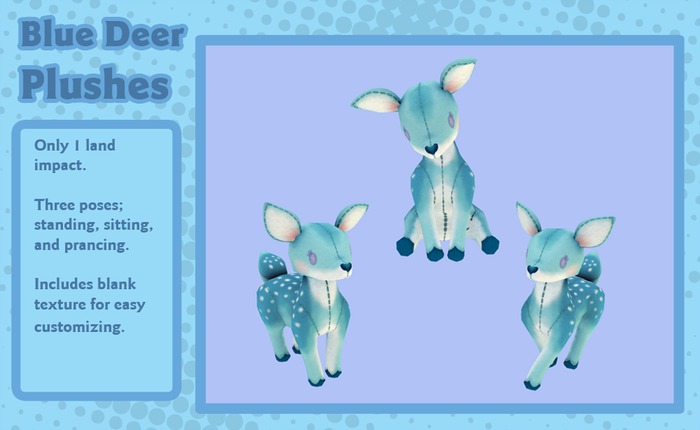 Liminality- Blue Deer Plushes