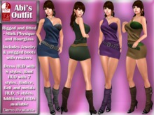 Slink Physique and Hourglass Abi's Complete Outfitt DEMO
