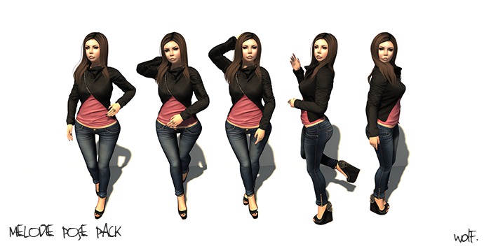Melodie Pose Pack