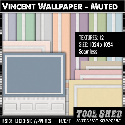 Tool Shed - Vincent Wallpapers - Muted