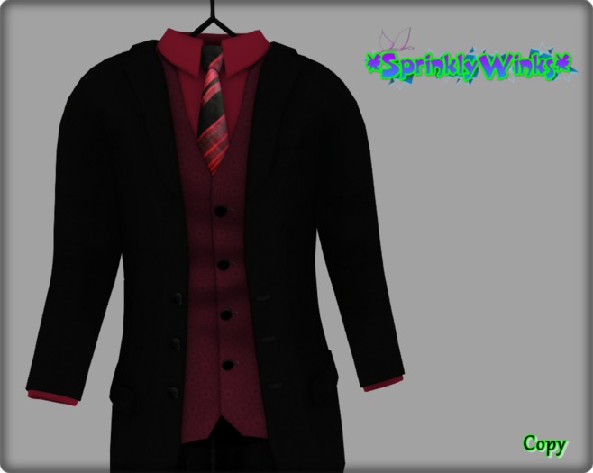 *S*W* Formal Tux *Red* (R & TD)